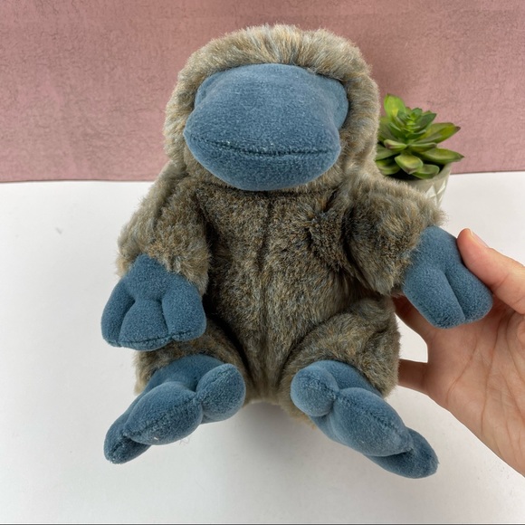 Vintage Gund Playtpus 1992 Webber Blue Footed Duck Plush Stuffed Animal - Picture 4 of 8